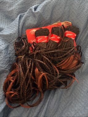 4 bundle pack micro braided hair extensions